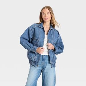 Women's Universal Thread Blue Denim Jacket